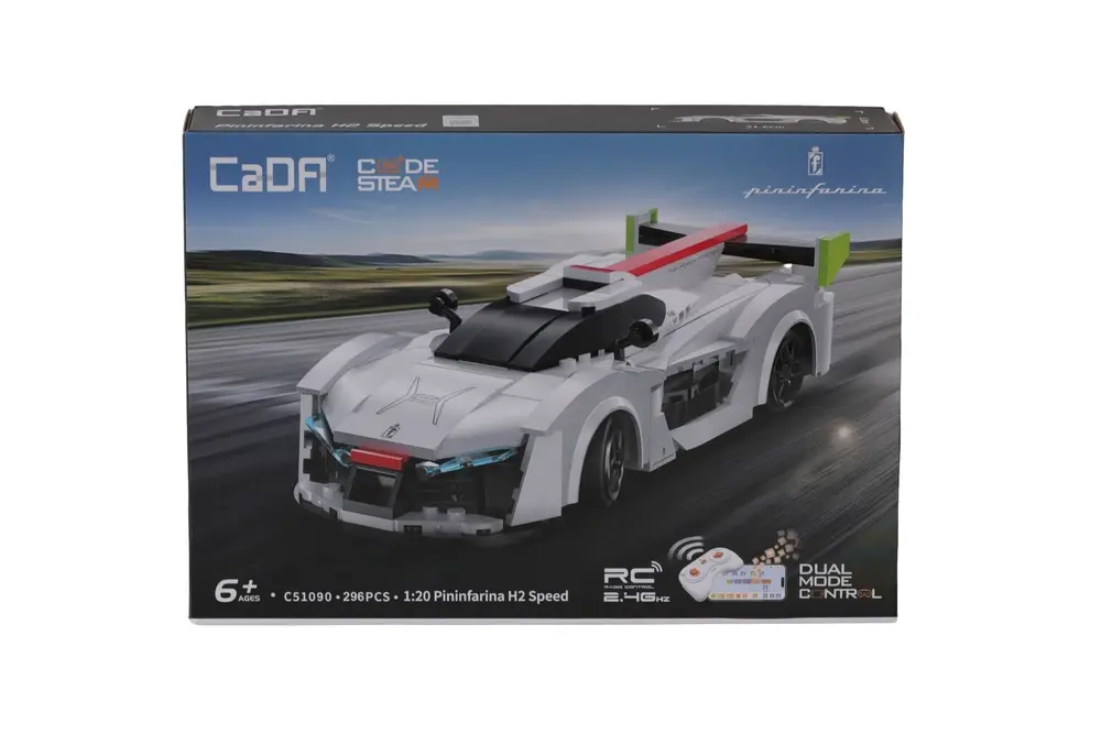 C51090W CADA PİNİNFARİNA-H2 SPEED 296 PARÇA BLK OYUNCAK