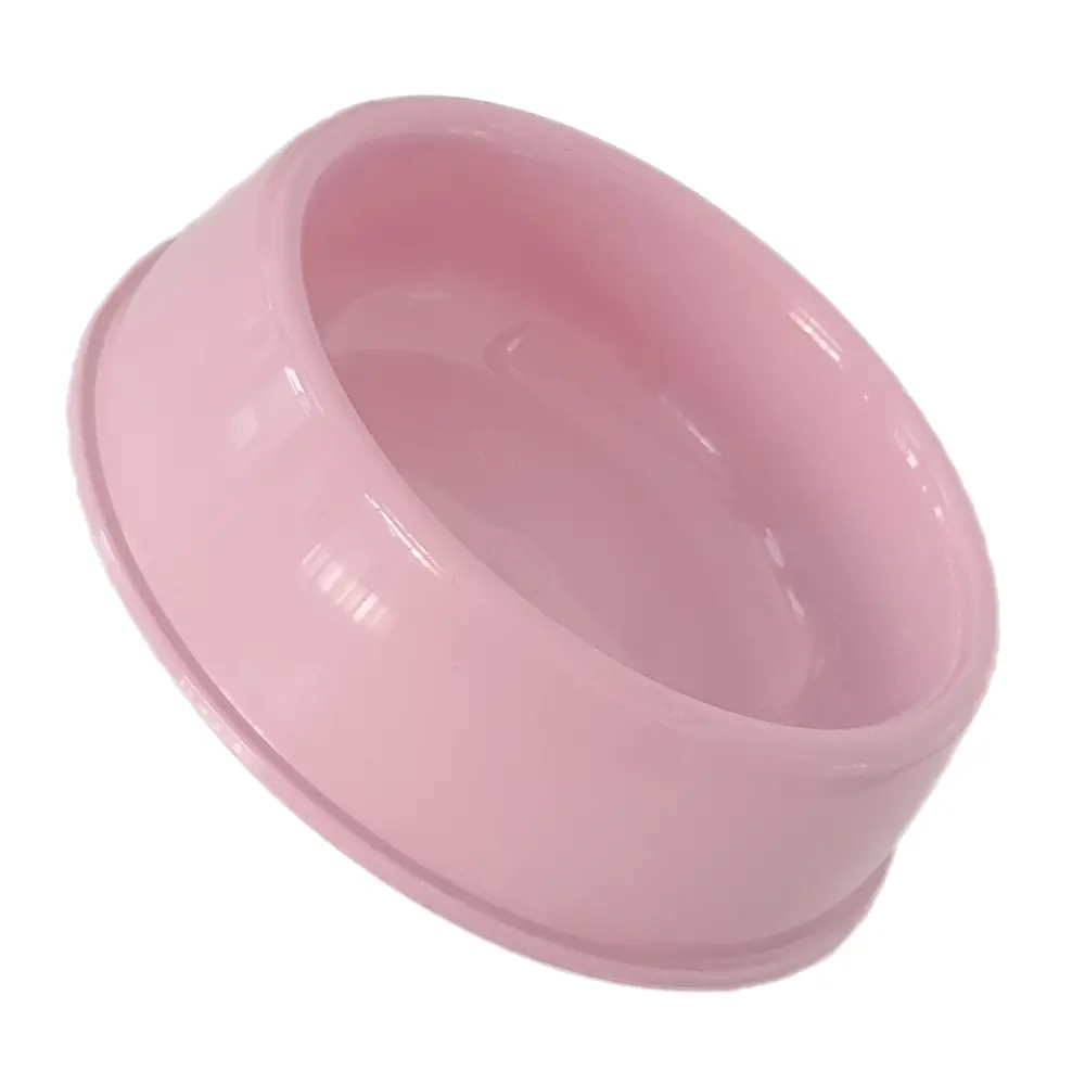 Kedi Köpek Plastik Ve Su Kabı 20 cm - 200 ml Pembe 5