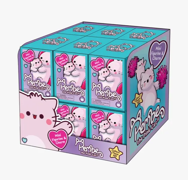 40312 PEMBE BLIND BOX PLASTIC MINI FIGURES 3