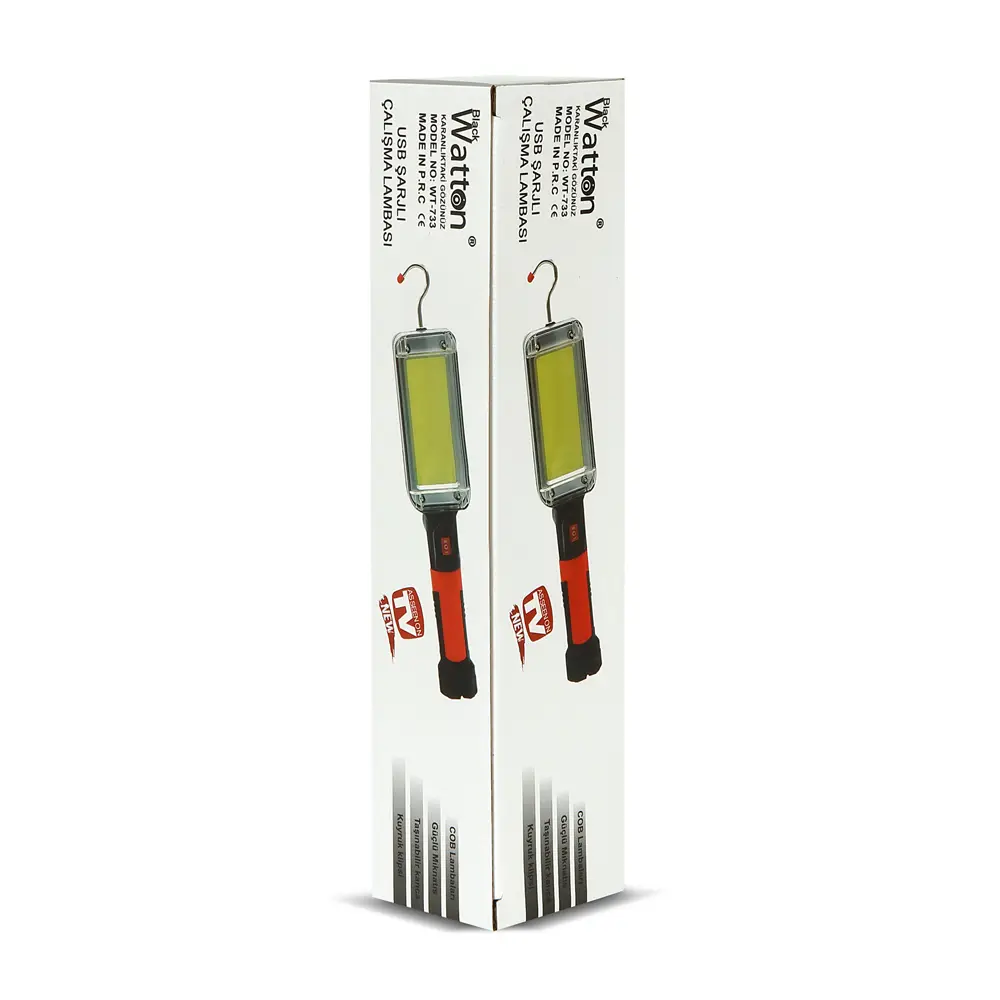 Usb Şarjlı Oto Tamirci Çalışma Lambası Wt-733 3
