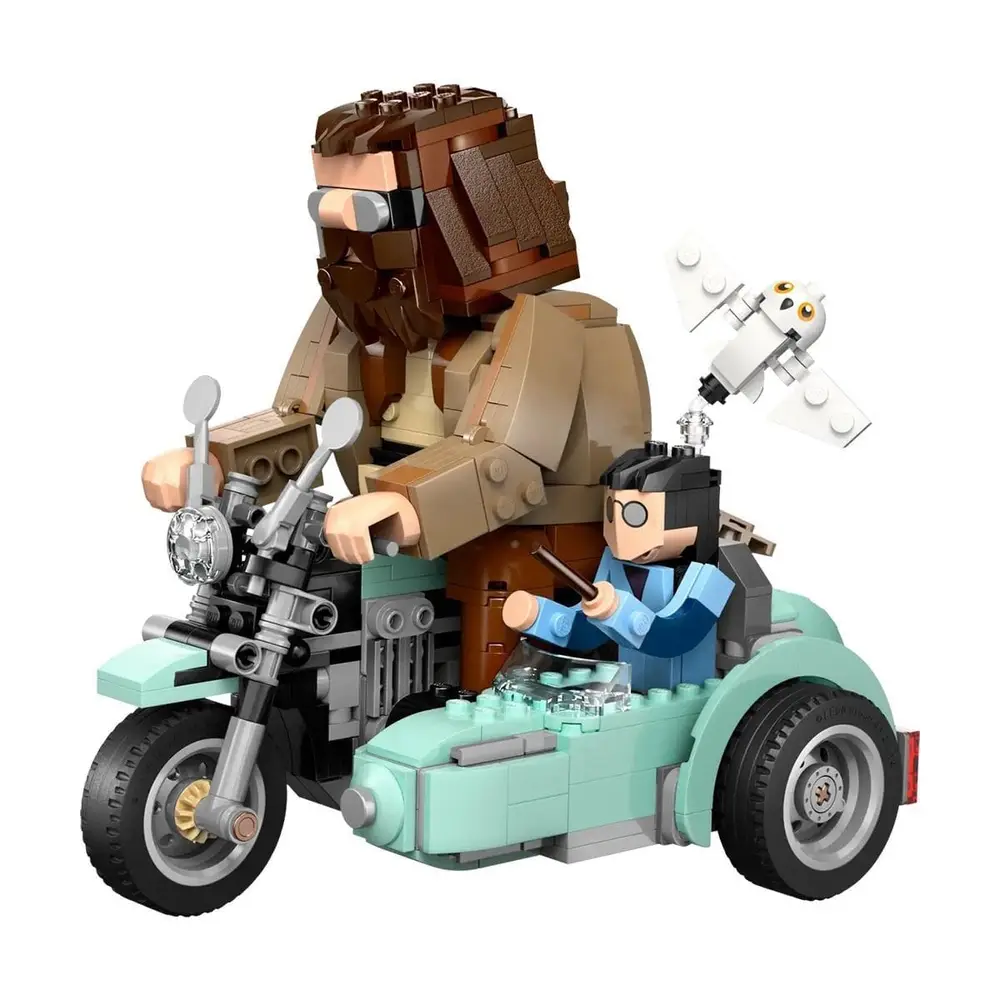 76443 Lego Harry Potter-Hagrid ve Harrynin Motosiklet Yolculuğu 617 parça +9 yaş 2