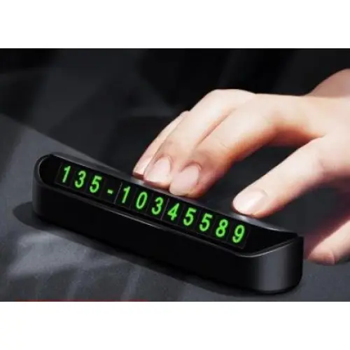 Otomobil Torpido Üstü Açılır Kapanır Telefon Numaralığı 3