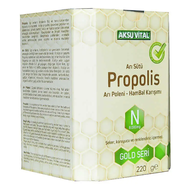 Arı Sütü Propolis Polen Bal Karışımı 220 Gr 6