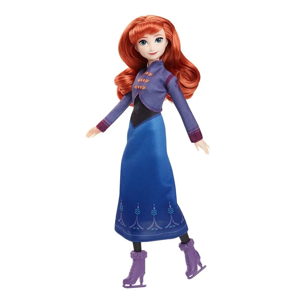 JBG54 Disney Karlar Ülkesi Buz Pateni Temalı Anna Bebek 2
