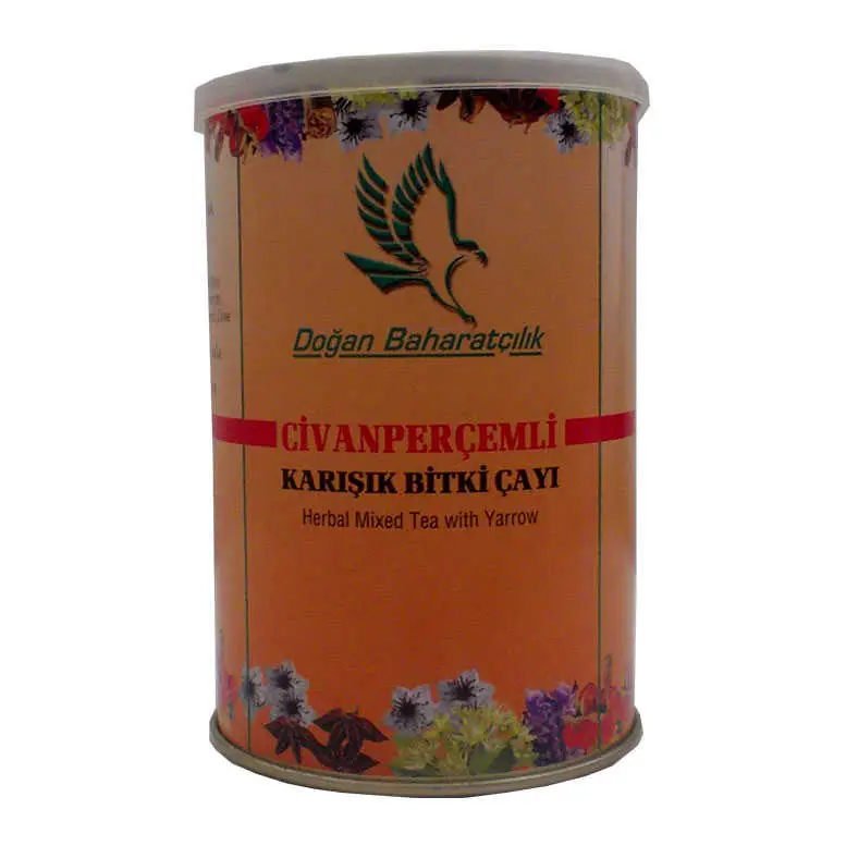 Civanperçemli sel Karışım Çay 100 Gr Teneke Kutu
