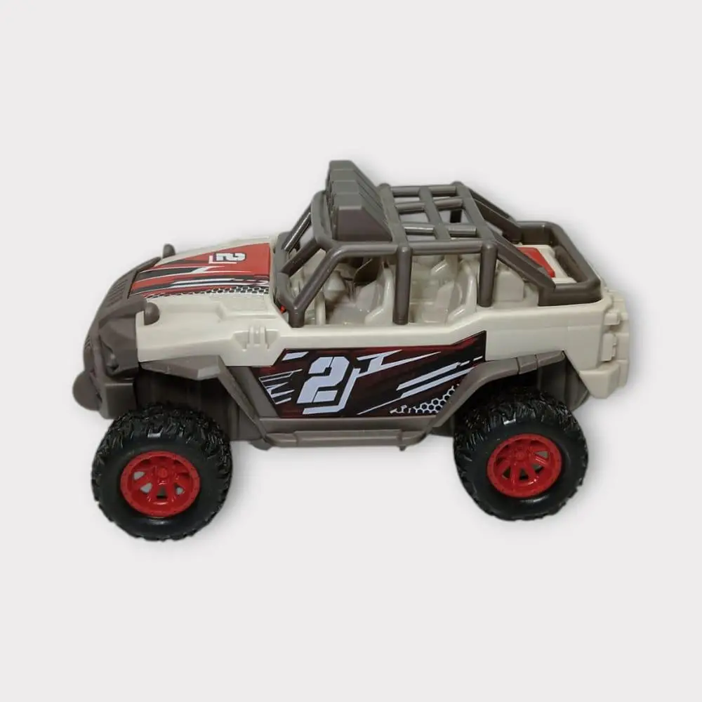 Maxx Wheels Sesli ve Işıklı Arazi Aracı - 666-18PA - Gri - 1 ADET 3