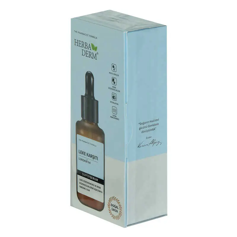 Superserum  Karşıtı Renk Düzensizliklerine Doğal Yüz Serumu 30 ML 3