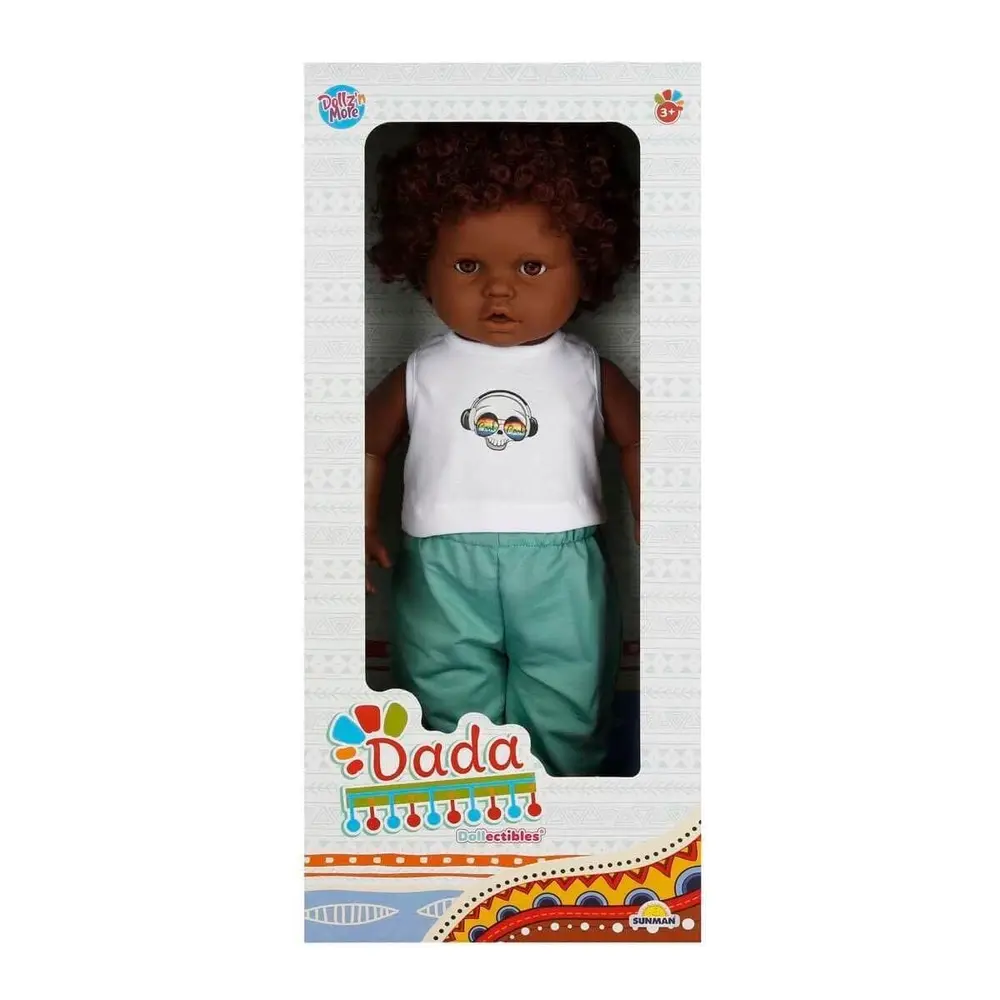 1060091 Dada Kıvırcık lı Bebek 60 cm -Sunman
