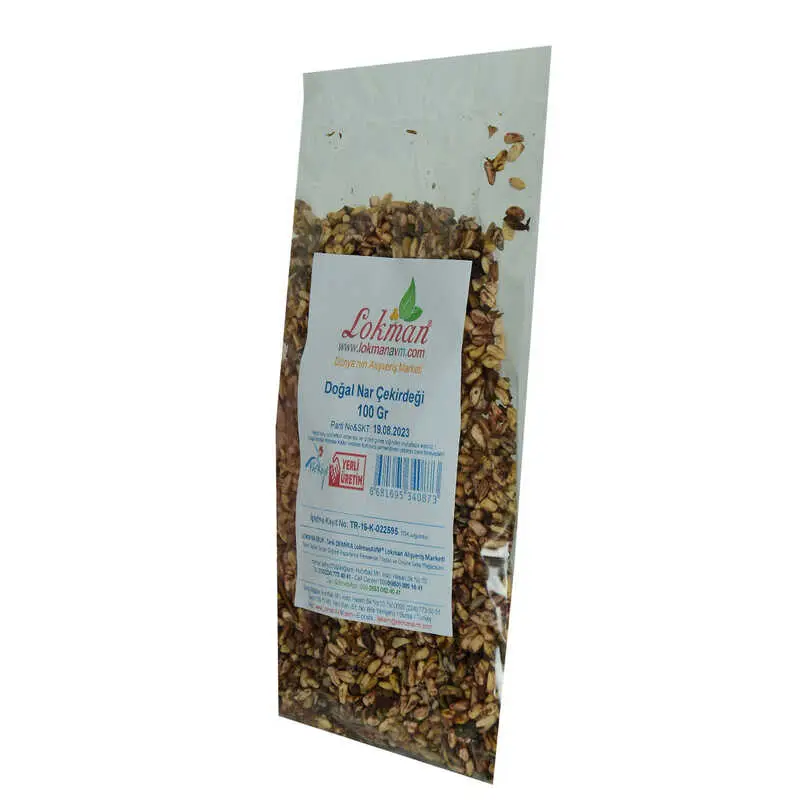 Doğal Nar Çekirdeği 100 Gr Paket 4