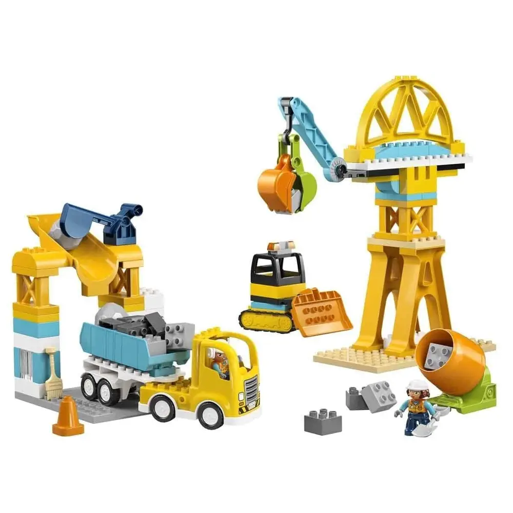 10476 Lego Duplo İnşaat Sahası ve Araçları 84 parça +3 yaş 2