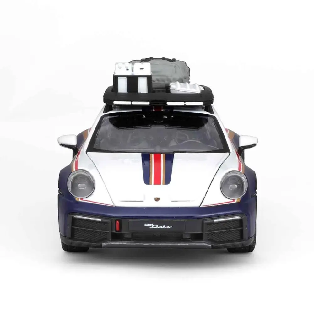 28029 Burago 1:24 Porsche 911 Dakar Model Araba -Sunman 5