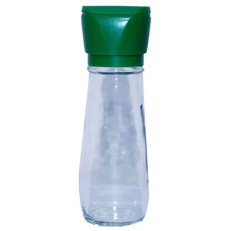Tuz Karabiber Değirmeni Yeşil + Himalaya Çakıl Tuz Pembe 250 Gr 3