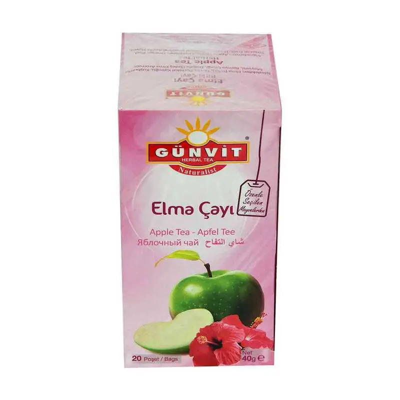 Elma Meyve Çayı 20 Süzen Poşet 3