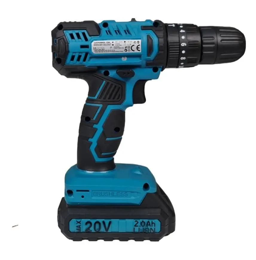 1390 Akülü Darbeli Matkap 20 Volt Kömürsüz