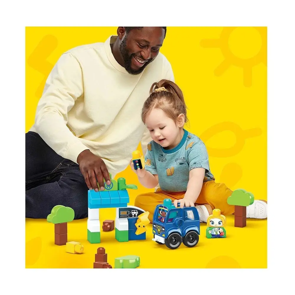 HDX90 MEGA BLOKS® Doğa Dostu Otobüs Seti 36 parça +1 yaş 5