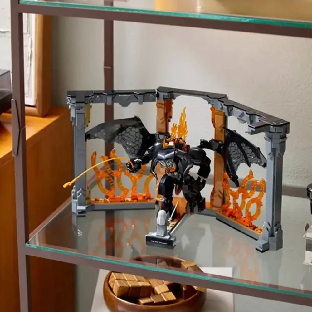 10367 Lego icons - Yüzüklerin Esi: Balrog™ lık Dekoru 1201 parça +18 yaş 3