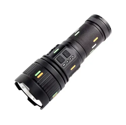 F.B.I Pro F-3001 Alüminyum TG LED Güç Göstergeli Type-C Şarjlı El Feneri 100 W