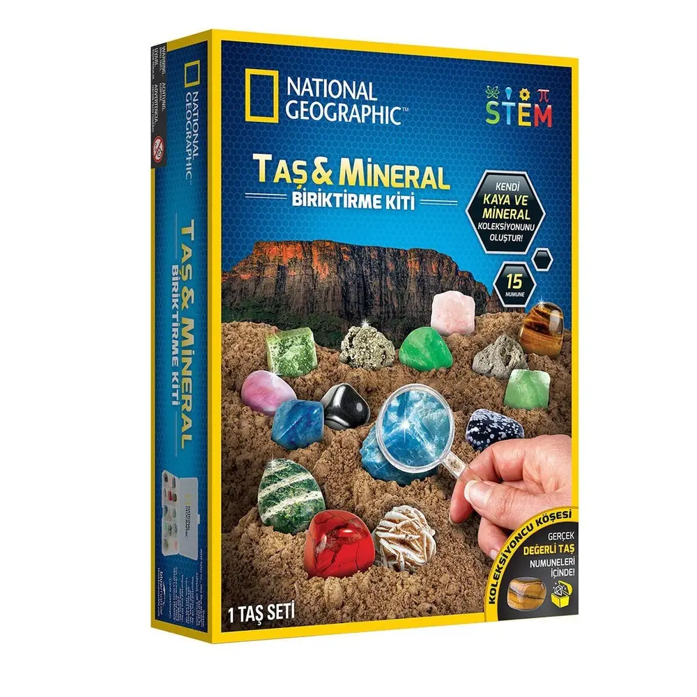 NAT03002 Taş ve Mineral Biriktirme Kiti - RTNGRM15 +8 yaş