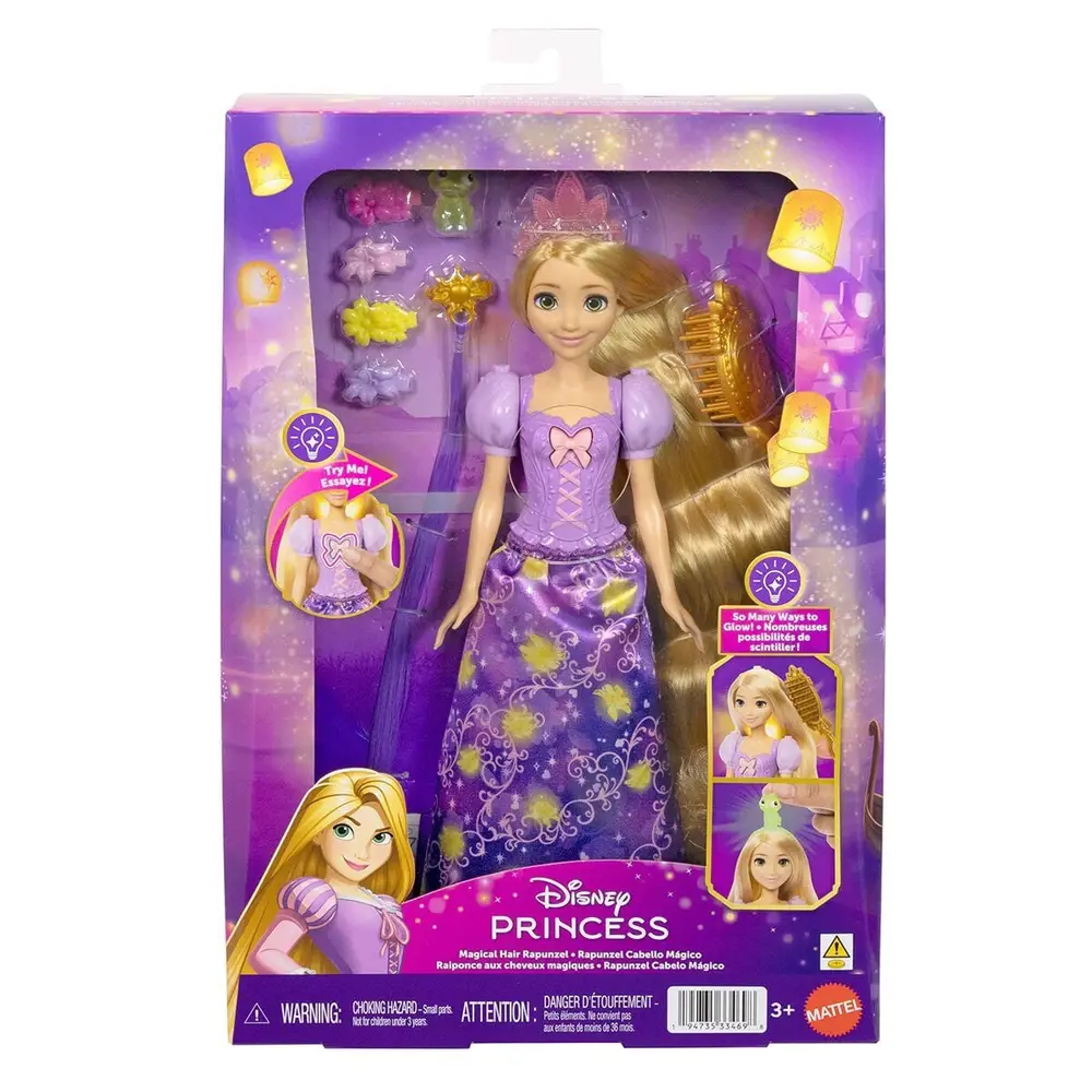 JHL46 Disney Prenses Sihirli lı Rapunzel 7