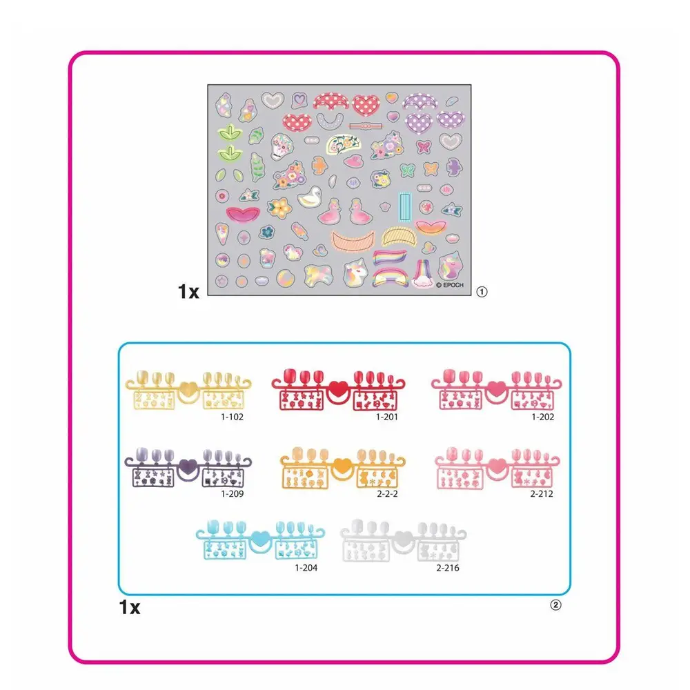 35059 AquaBeads Kalpler ve Kurdeleler - Yedek Tırnak Paketi +4 yaş 3
