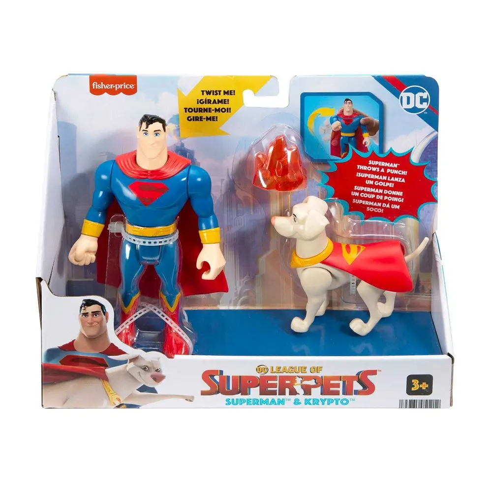 HGL01 Imaginext DC League of Super Pets - Kahramanlar ve Hayvanlar 3