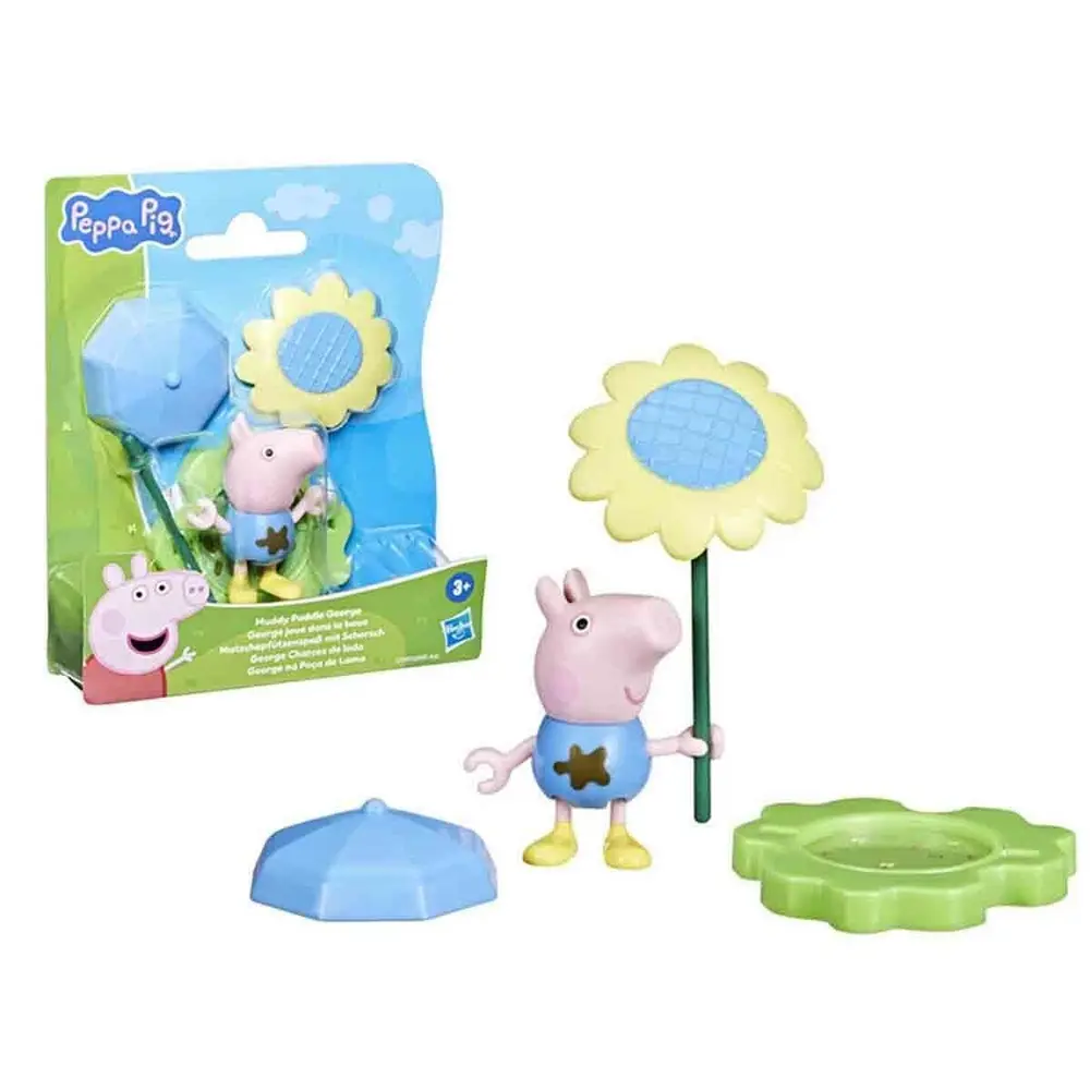 G0495 Peppa Pig Muddy Puddle Arkadaşlar Tekli Figür +3 yaş 2