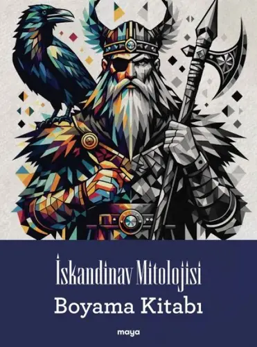 İskandin Mitolojisi Boyama Kitabı