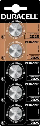 CR2025 3V Lityum Pil 5'li Paket