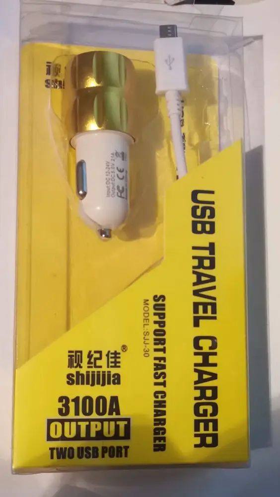 Çift USB Girişli 3.1 Çıkışlı Seyahat Seti Android / Micro Usb 2