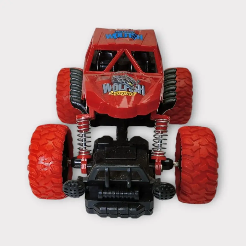 Çek Bırak Cross Araba 14 Cm - Kırmızı - 1 ADET 5