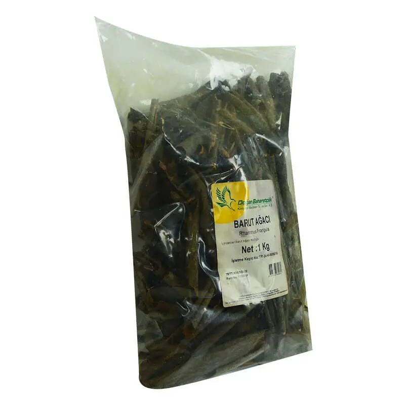 Doğal Barut Ağacı Kabuğu 1000 Gr Paket 5