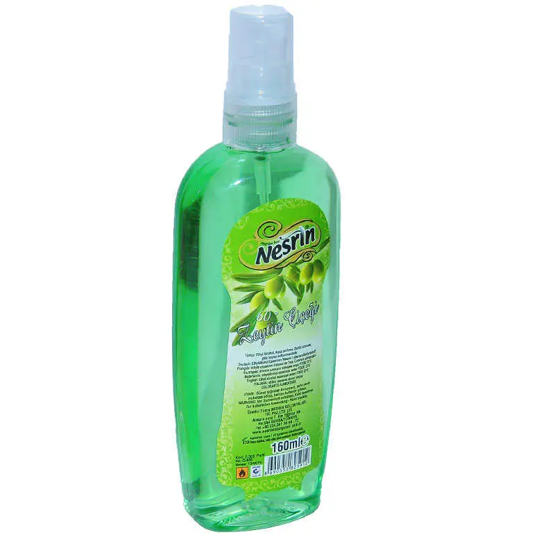 Zeytin Çiçeği Kolonyası 60 Derece Pet Şişe Sprey 160 ML 3