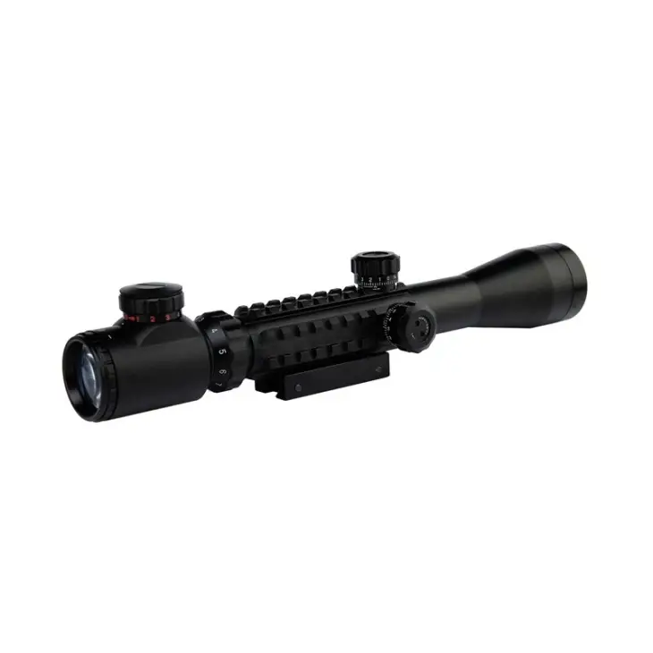 3-9x40 Zoomlu Keskin Nişancı Dürbünü Kızaklı 3