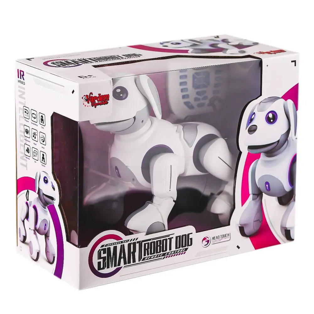 G14 Kumanlı Şarjlı Smart İnteraktif Akıllı Robot Köpek -Vardem Oyuncak 3