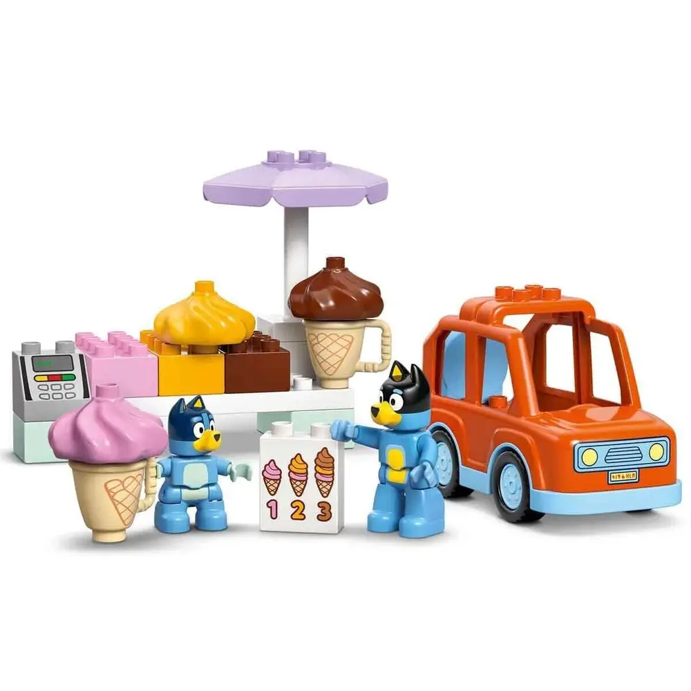 10458 Lego Duplo Bluey ile Dondurma Gezisi 22 parça +2 yaş 3
