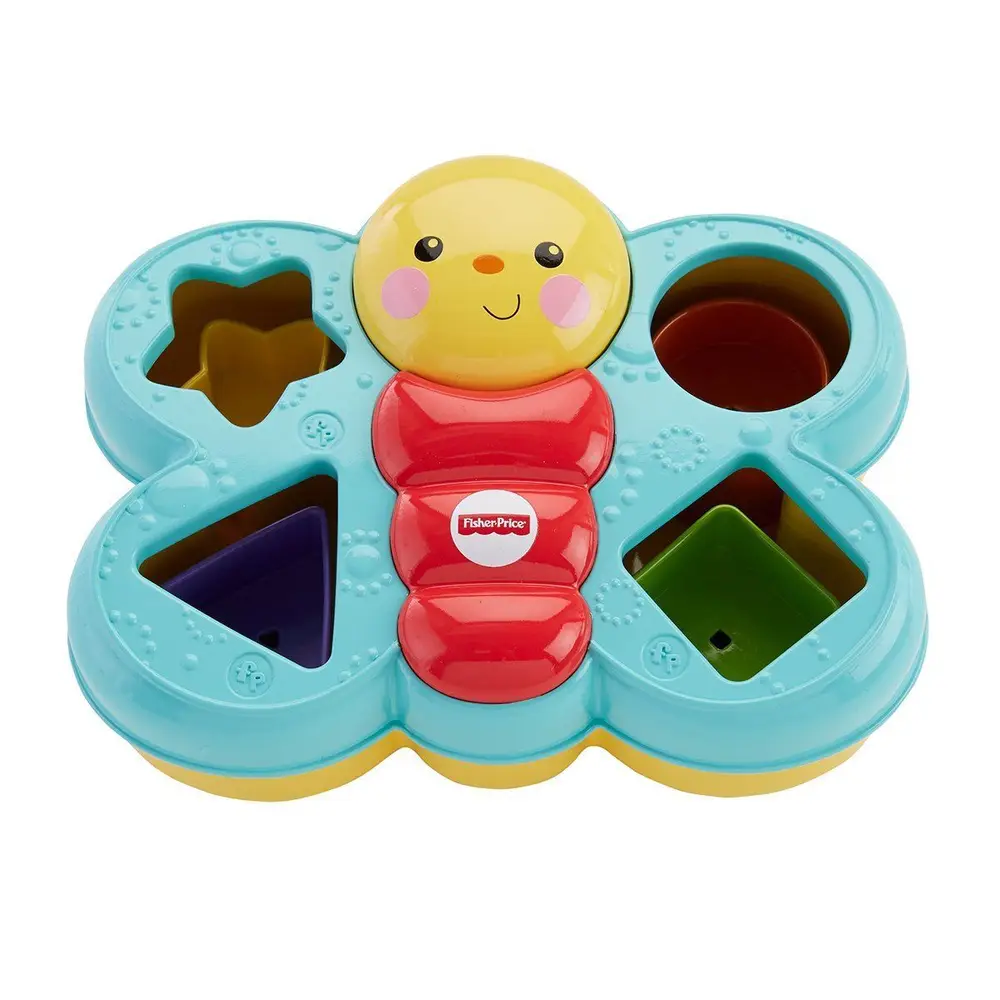 CDC22 Fisher-Price® Şekil Eşleştirme Arkadaşı Kelebek / Sıralama ve Şekil Ayırma Oyuncakları 3