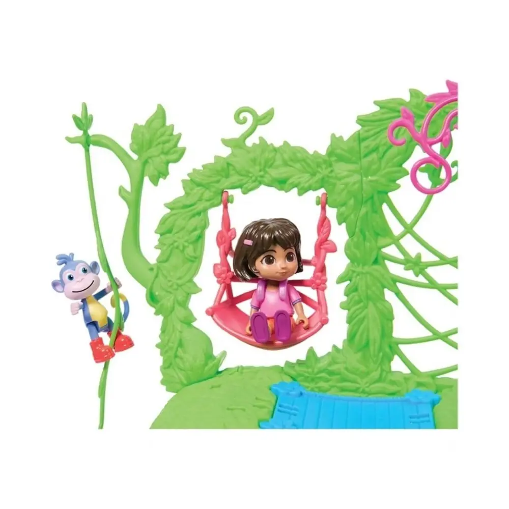 S00007656 SUN-SPM-FİGÜR OYUN SET DORA YAĞMUR ORMANLARINI KEŞFET 2FGR.(DORA) 3