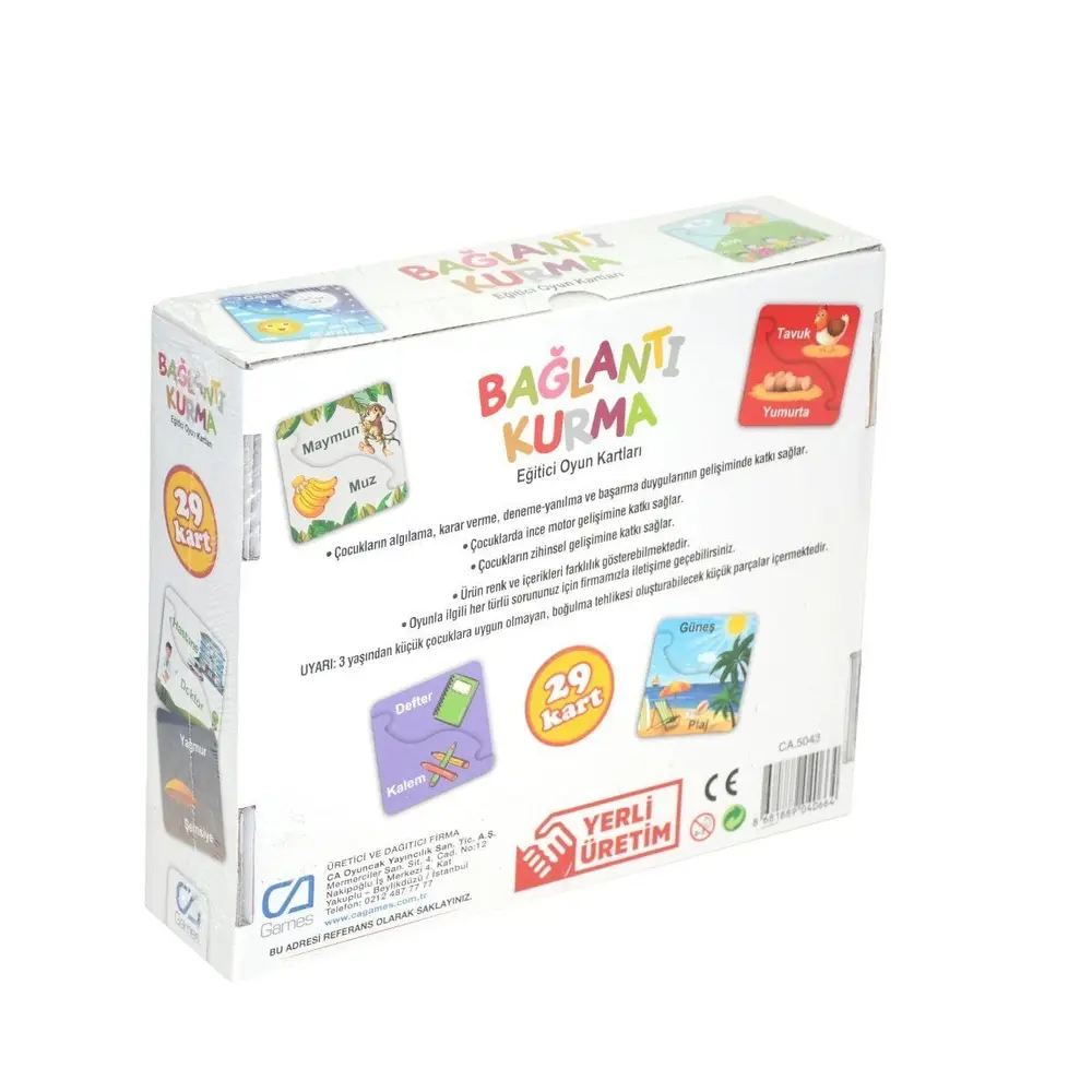 5043 CA Games, Bağlantı Kurma / +3 yaş 2
