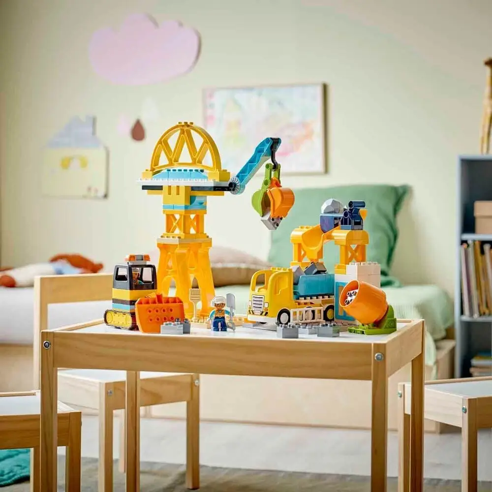10476 Lego Duplo İnşaat Sahası ve Araçları 84 parça +3 yaş 7