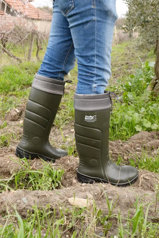 Pollyboot Vega 41 Numara Boğazlı Poliüratan Çizme 4