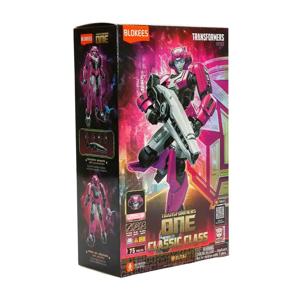 71163 SUN-BLO-FİGÜR TRANSFORMERS CLASSIC CLASS 13 ELITA-1 BO TRNS 4