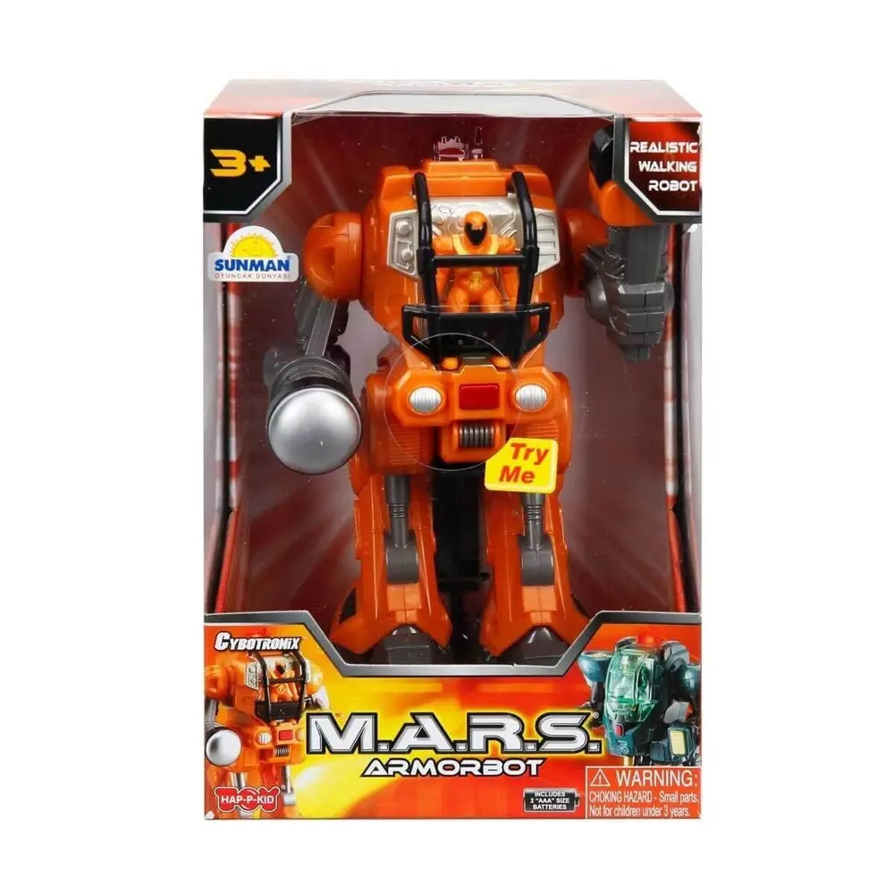 40497 M.A.R.S Sesli ve Işıklı Zırhlı Robot 3