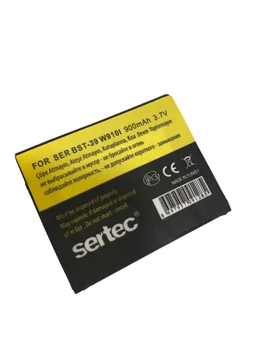 SERTEC - SONY / ERİCSON SR--39 / W 910 I Uyumlu Bat