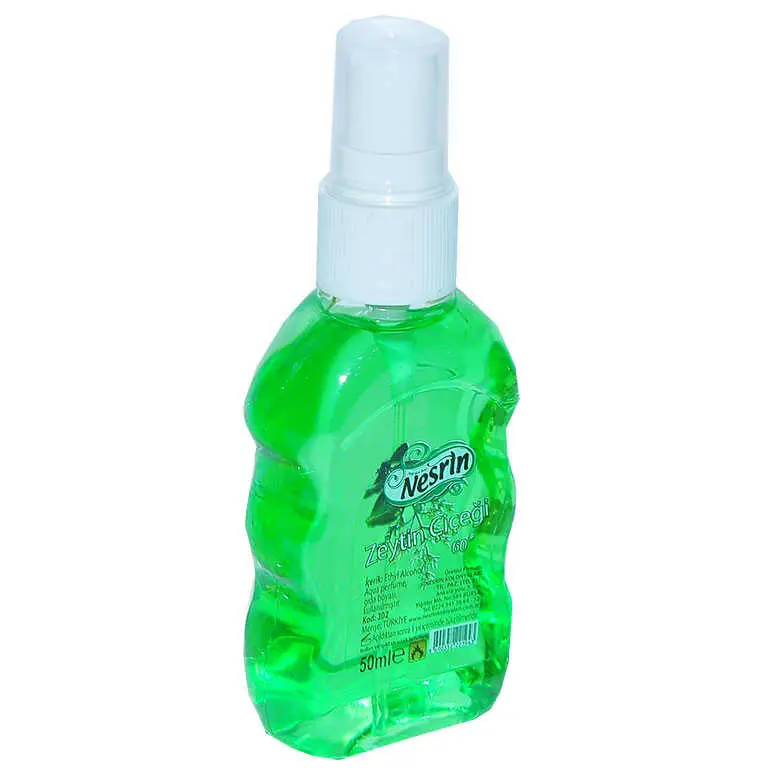 Zeytin Çiçeği Kolonyası 60 Derece Pet Şişe Sprey 50 ML 3
