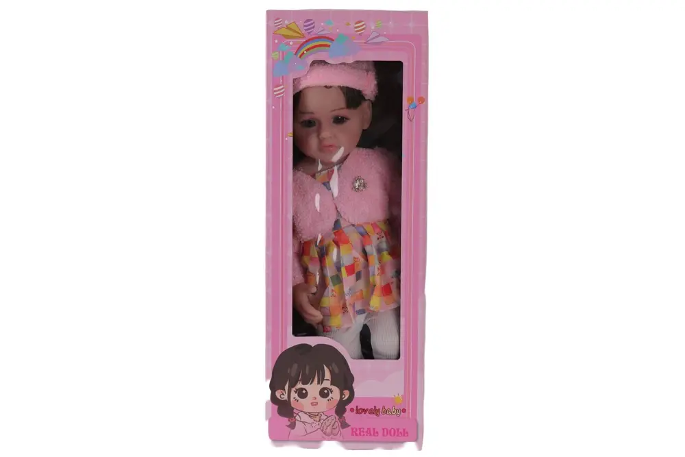 LMN232 55 CM MÜZİKLİ SİLİKONLU ET BEBEK 3