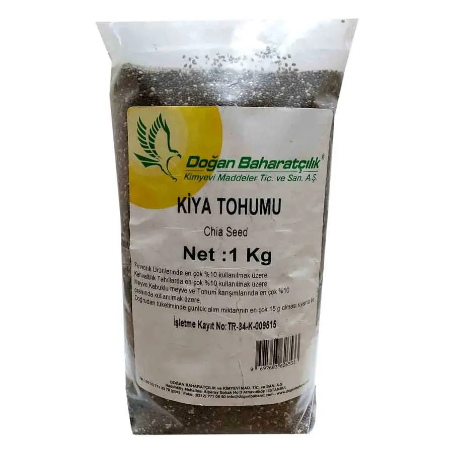 Doğal Chia u 1000 Gr Paket 3