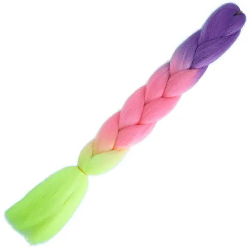 Afrika Örük Ombreli Sen  100 Gr. / Mor / Açık Pembe / Neon Sarı