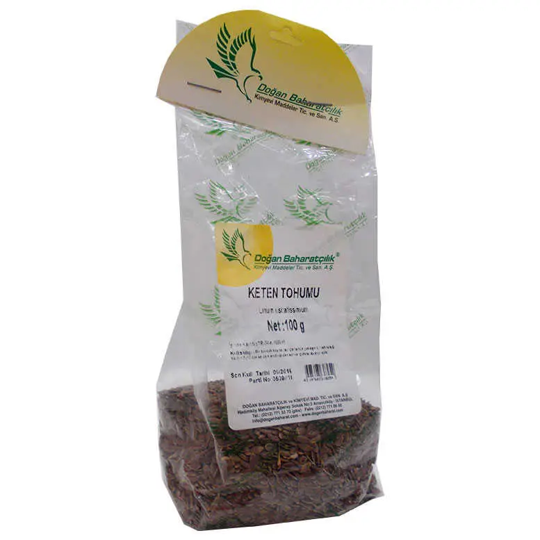 Keten u Tane Doğal 100 Gr Paket 4