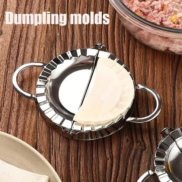 Pratik Hamur Kapatma Aparatı – Çiğ Börek, Mantı ve Poğaça Kalıbı (7.5 cm) 3