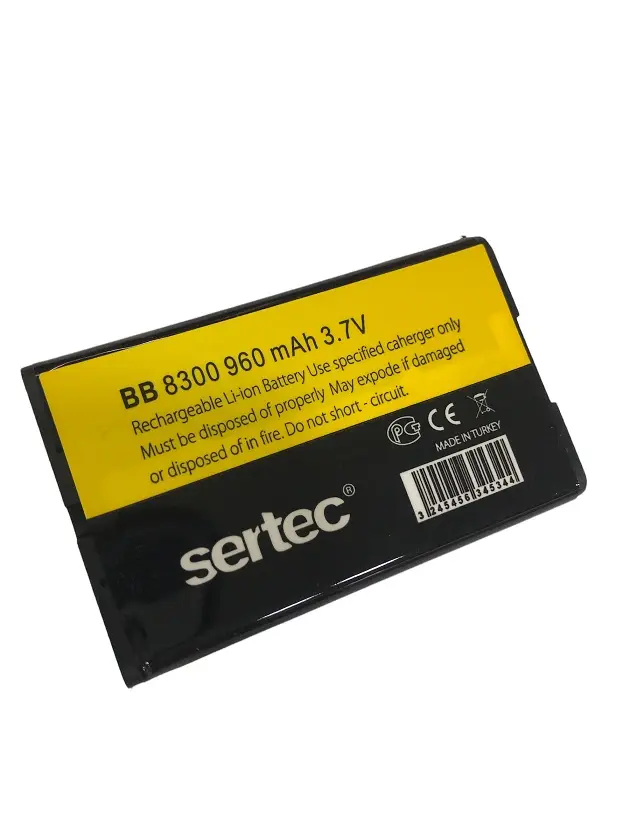 SERTEC - BlackBerry 8300 - 8700 Uyumlu Bat